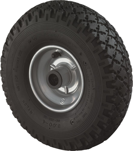 Afbeeldingen van Kelfort Luchtband 400 mm met rollager velg gevalganiseerd verzinkt