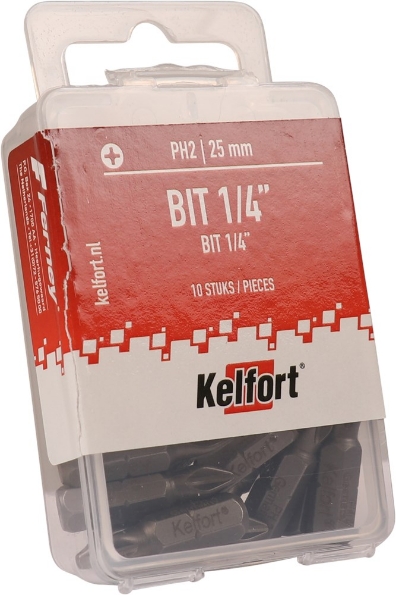 Afbeeldingen van Kelfort Bit 1/4" ph2-25mm