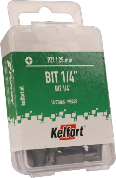 Afbeeldingen van Kelfort Bit 1/4" pz1-25mm