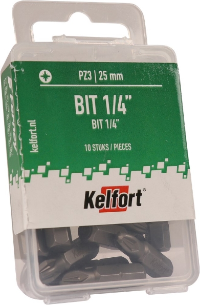 Afbeeldingen van Kelfort Bit 1/4" pz3-25mm