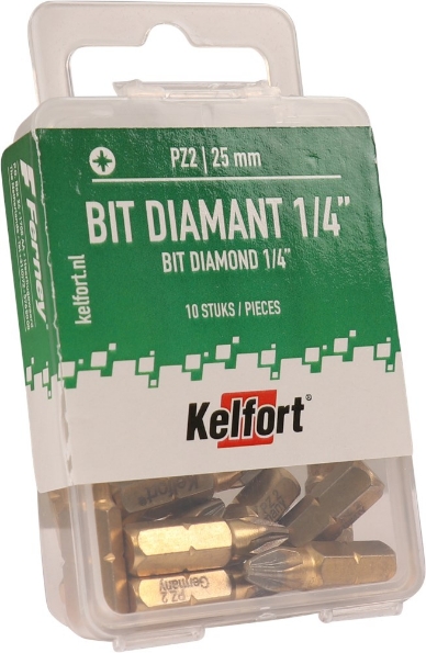 Afbeeldingen van Kelfort Bit diamant pz2-25mm