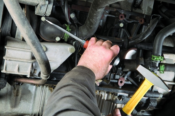 Afbeeldingen van Wiha Schroevendraaierset SoftFinish sleufkop, Phillips 6-delig met doorgaande zeskantschacht en massieve stalen kap 530 HK6