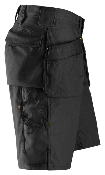 Afbeeldingen van Snickers Workwear Canvas+ Shorts 3014 zwart 60