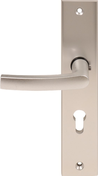 Afbeeldingen van Oxloc veiligheidslangschild met deurduwer rvs kerntrekbeveiliging