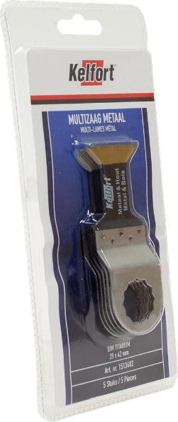 Afbeeldingen van Kelfort Multizaagblad Fijne tand 29x42mm (5)