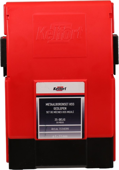 Afbeeldingen van Kelfort Metaalborenset HSS  1.0 - 13.0
