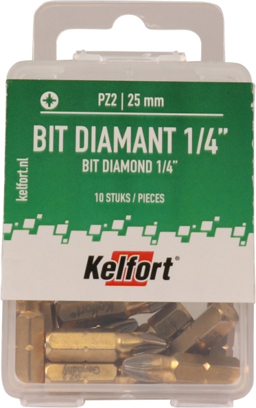 Afbeeldingen van Kelfort Bit diamant pz2-25mm
