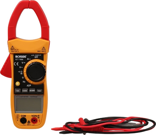 Afbeeldingen van Ironside Stroomtang multimeter digitaal ict7000