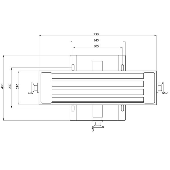 Afbeeldingen van Huvema Kruistafel PCT 730-210
