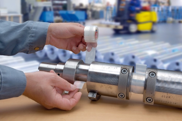 Afbeeldingen van tesa® Silicone self-fusing tape 4600 transparant 25mm x 3m