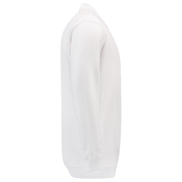 Afbeeldingen van TRICORP CASUAL Polosweater Boord 301005 wit L