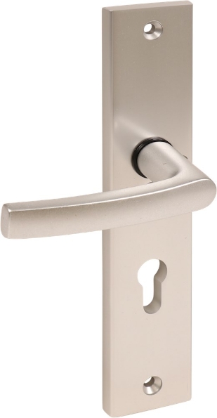 Afbeeldingen van Oxloc veiligheidslangschild met deurduwer rvs kerntrekbeveiliging