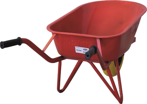 Afbeeldingen van Kelfort Rondneuskruiwagen QUAD 85 liter