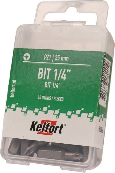 Afbeeldingen van Kelfort Bit 1/4" pz1-25mm