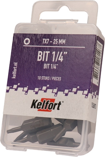 Afbeeldingen van Kelfort Bit 1/4" pz3-25mm
