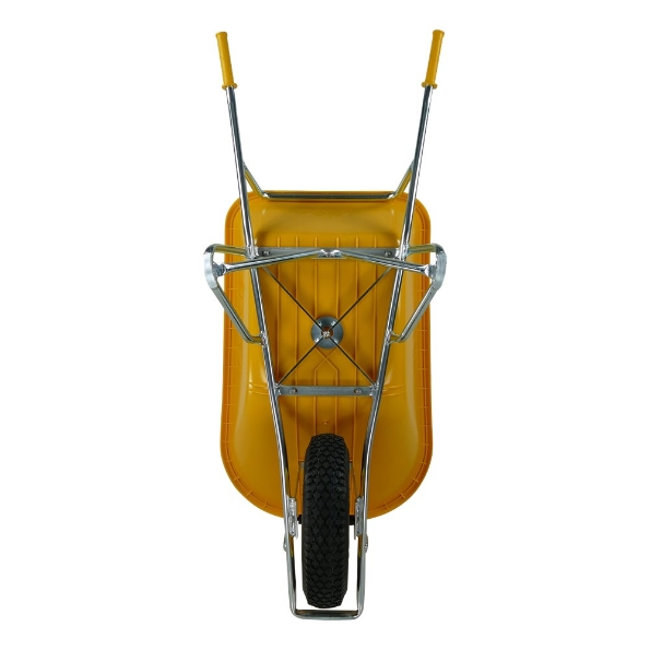 Afbeeldingen van Fort Kruiwagen SMB-100 geel 100 liter