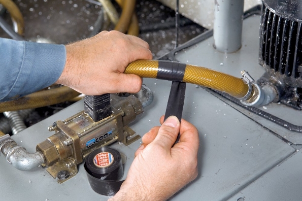 Afbeeldingen van tesa® Silicone self-fusing tape 4600 transparant 25mm x 3m