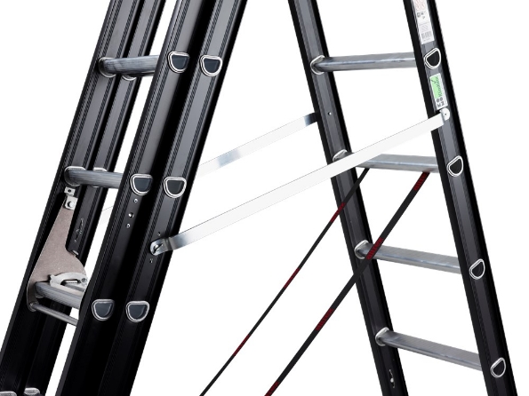 Afbeeldingen van Altrex Aluminium ladder (gecoat) - 3-delig reform Mounter 3x10