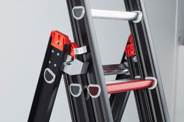 Afbeeldingen van Altrex Aluminium ladder (gecoat) - 3-delig reform Mounter 3x10