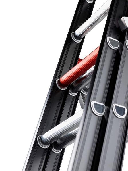 Afbeeldingen van Altrex Aluminium ladder (gecoat) - 3-delig reform Mounter 3x10