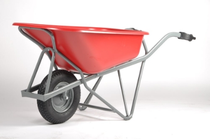Afbeeldingen van Matador Kruiwagen Profi Max M-151-ROOD L4 BLOK 90 liter