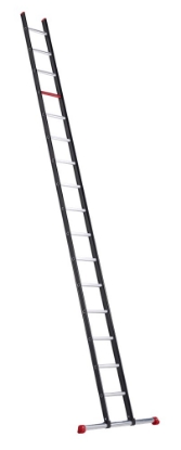 Afbeeldingen van Altrex Aluminium kokerladder (gecoat) - enkel Nevada 1x16