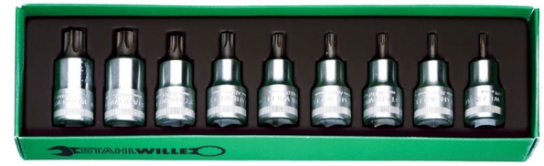 Afbeeldingen van Stahlwille Doppenset Torx 1/2'' 54TX/9