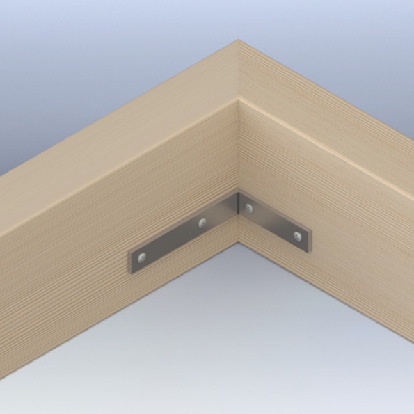 Afbeeldingen van GB Neusijzer schuin 100x150x25x4mm zink magnesium