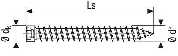 Afbeeldingen van Spax kozijnschroef