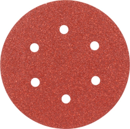 Afbeeldingen van Kelfort Klitschuurschijf 150mm k60 rood