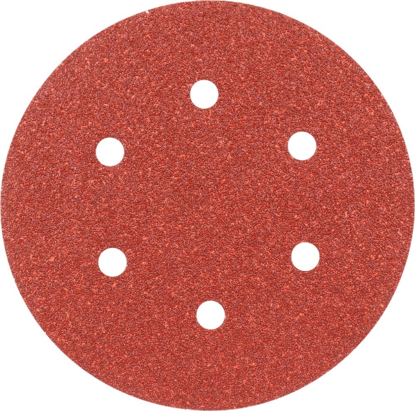 Afbeeldingen van Kelfort Klitschuurschijf 150mm k60 rood