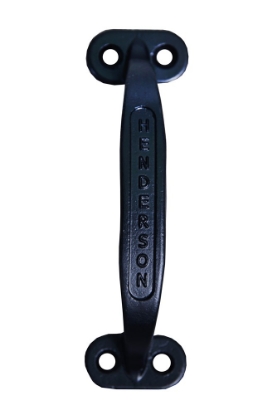 Afbeeldingen van Henderson Deurgreep 463B zwart