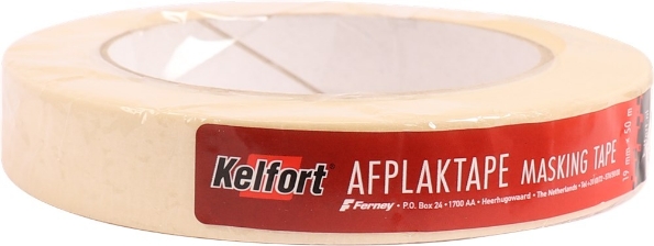 Afbeeldingen van Kelfort Afplaktape 19mm x50m