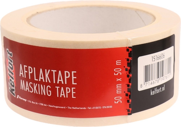Afbeeldingen van Kelfort Afplaktape 50mmx 50m