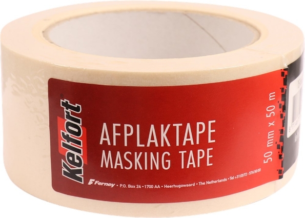 Afbeeldingen van Kelfort Afplaktape 50mmx 50m