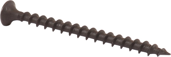 Afbeeldingen van Kelfort Snelbouwschroef 3.9 x 55 mm grove draad trompetkop zwart