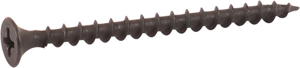 Afbeeldingen van Kelfort Snelbouwschroef 3.9 x 55 mm grove draad trompetkop zwart