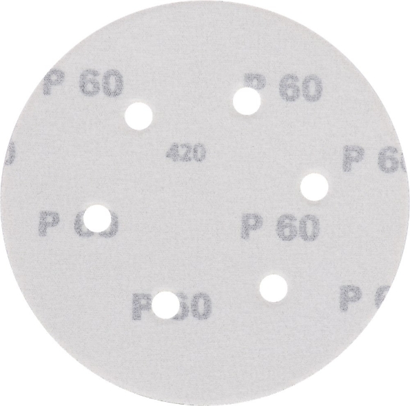 Afbeeldingen van Kelfort klitschuurschijf k60 wit 150mm (10)