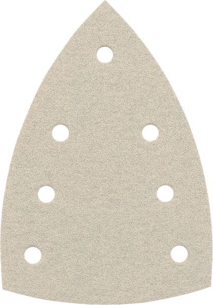 Afbeeldingen van Kelfort klitdeltaschuurstrook 98x148 k80 wit 7 gaten