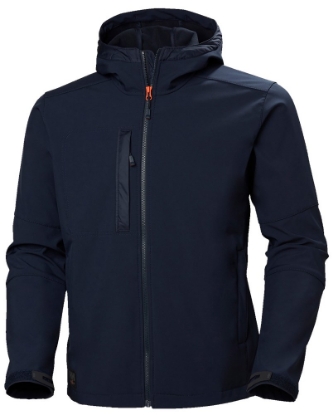 Afbeeldingen van Helly Hansen 74230 Kensington Hooded Softshell Jacket navy S
