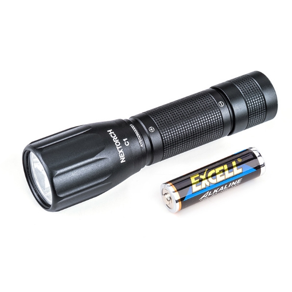Afbeeldingen van NexTorch Zaklamp C1 Led 140 lumen 1xAA
