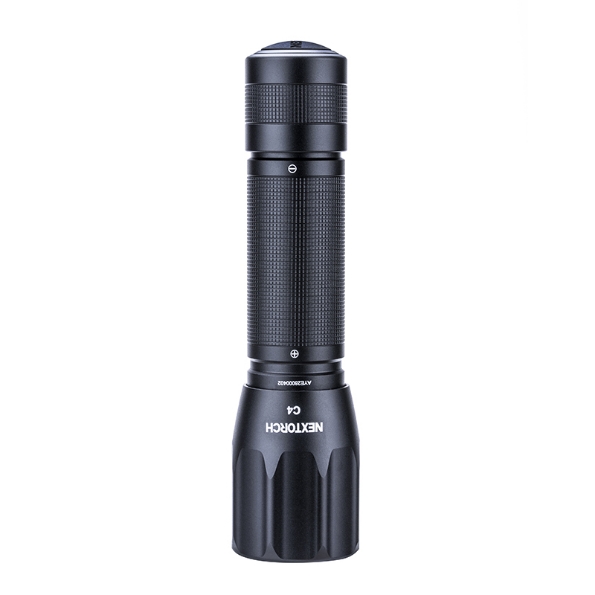 Afbeeldingen van NexTorch Zaklamp C4 Led 700 lumen 2xAAA