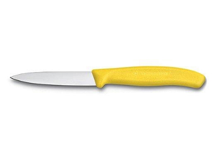 Afbeeldingen van Groente-/schilmesje, Victorinox, SwissClassic, rvs/geel PP 8cm