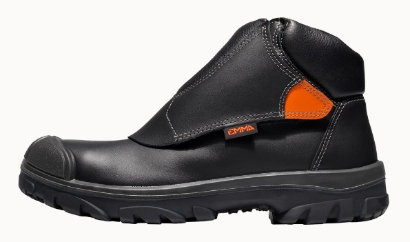 Afbeeldingen van Emma Safety Footwear Veiligheidsschoen Hoog Vulcanus, S3 MM540868 Zwart 40