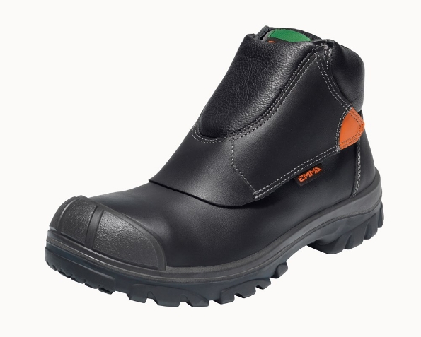 Afbeeldingen van Emma Safety Footwear Veiligheidsschoen Hoog Vulcanus, S3 MM540868 Zwart 40