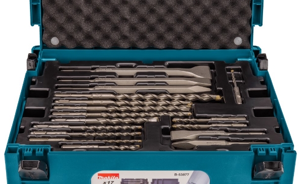 Afbeeldingen van Makita Boor/beitelet 17-dlg M-box nr1 B-53877