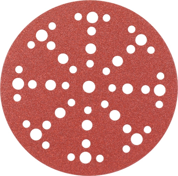 Afbeeldingen van Kelfort Klitschuurschijf 150mm k120 rood 49 gaten