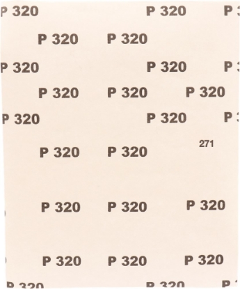 Afbeeldingen van Kelfort Schuurvel  k320 230x280mm wit (10)