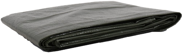 Afbeeldingen van Kelfort Dekzeil groen/blauw 150g/m2 2 x 3 meter