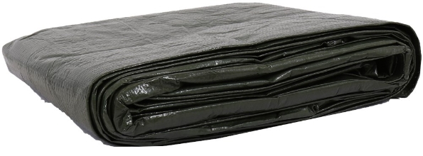 Afbeeldingen van Kelfort Dekzeil groen/blauw 150g/m2 3 x 4 meter